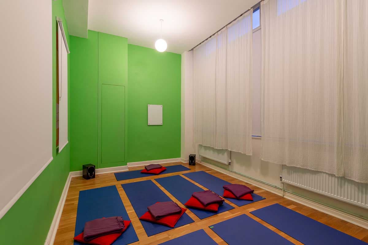 Ganesha studio with high ceilings