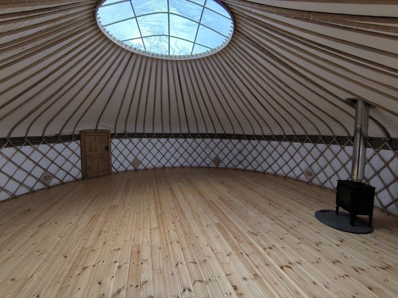 A yurt for the men's activities