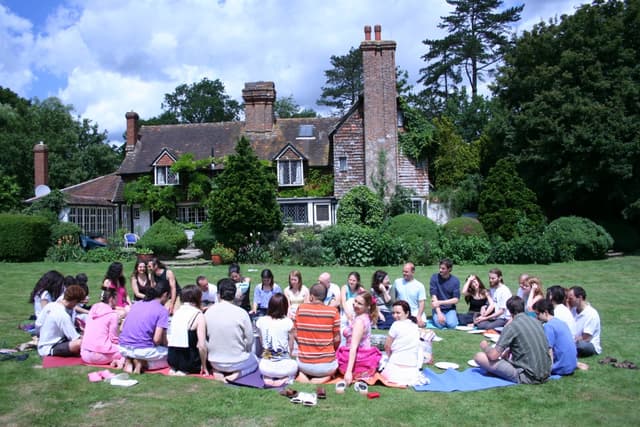 Summer retreat in the garden