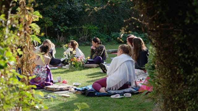 Polarity Retreat outdoors