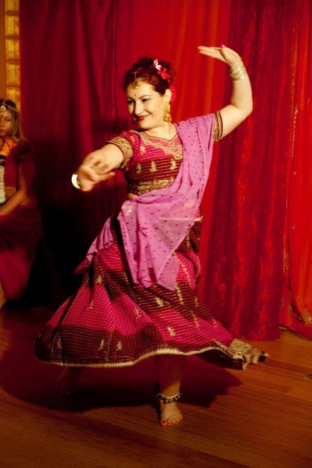 Classical Indian dance at the opening