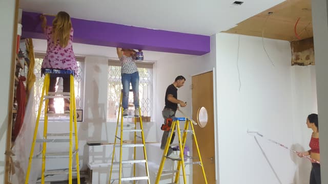 Renovation in progress